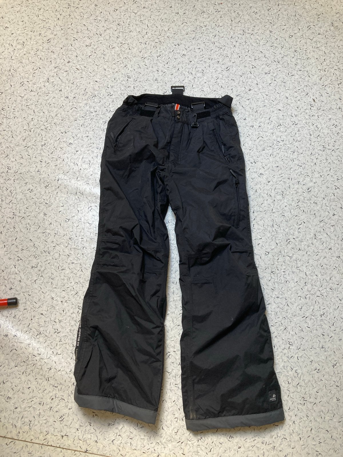 Falcon TriTech skibroek - Zwart - Maat 176, Overige merken, Ophalen of Verzenden, Zo goed als nieuw, Kleding