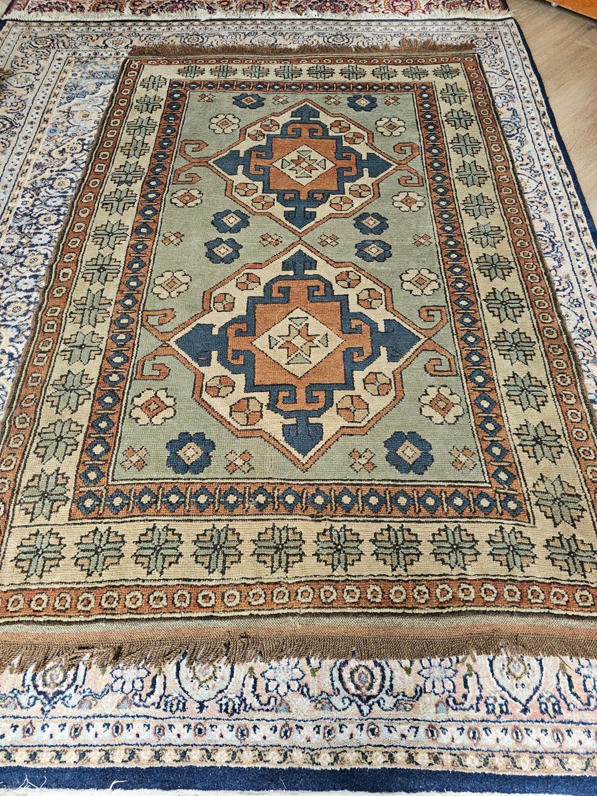 Handgeknoopt Perzisch Tapijt - 130x200 cm - Nette Staat, Huis en Inrichting, Stoffering | Tapijten en Kleden, Ophalen, Gebruikt