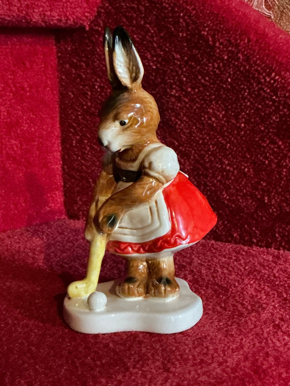 GOEBEL ❤️ golvend konijn “Bavarian Bunnies”, Verzamelen, Beelden en Beeldjes, Ophalen of Verzenden, Zo goed als nieuw, Dier