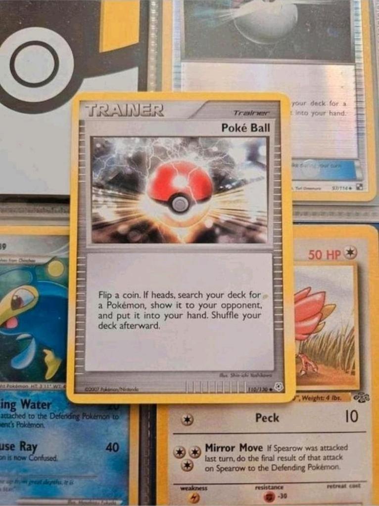 Poke ball 110/130 Diamond&Pearl base set pokemon kaart nm, Hobby en Vrije tijd, Verzamelkaartspellen | Pokémon, Ophalen of Verzenden