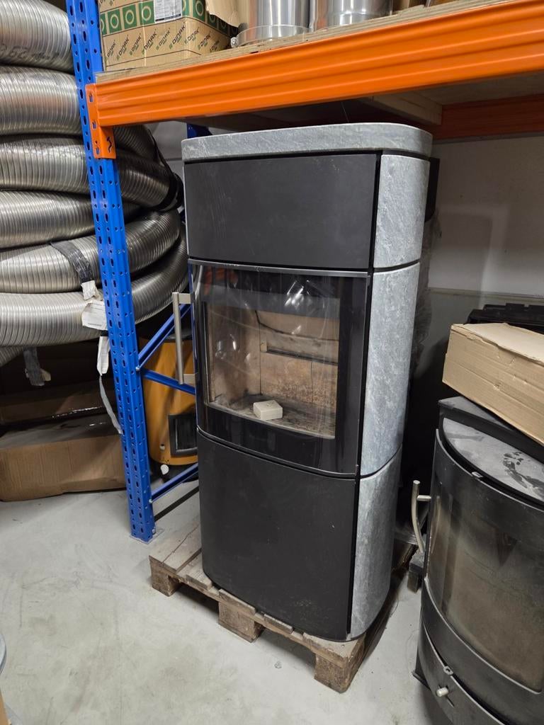 Hwam 4660 houtkachel speksteen, Ophalen, Gebruikt, Hout, Houtkachel