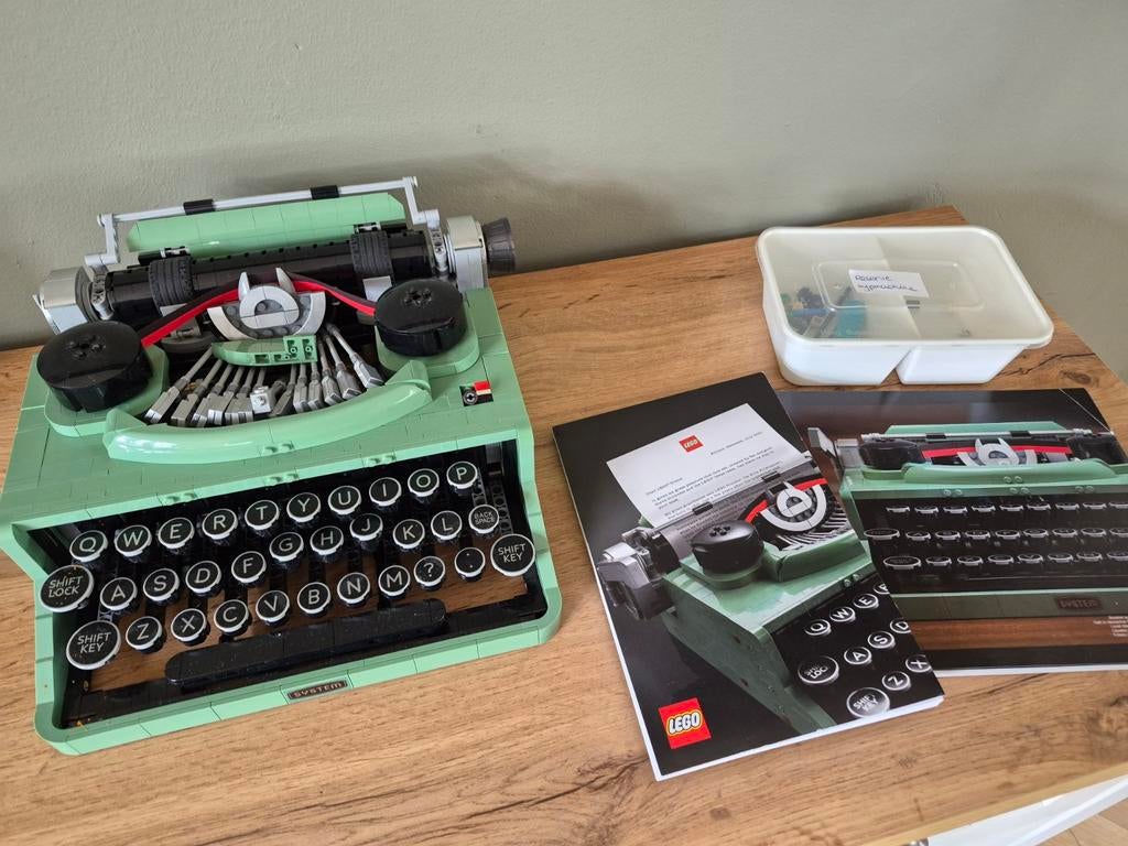Lego typemachine 21327, Ophalen of Verzenden, Zo goed als nieuw