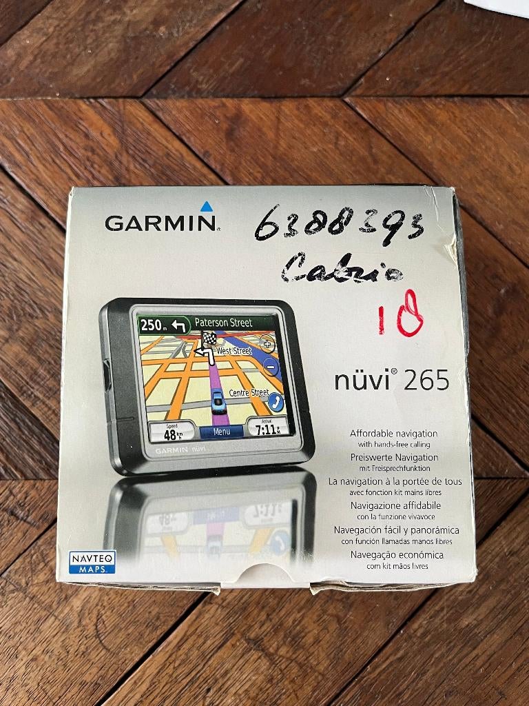 Autonavigatie Garmin Nuvi 265, Auto diversen, Autonavigatie, Ophalen, Gebruikt