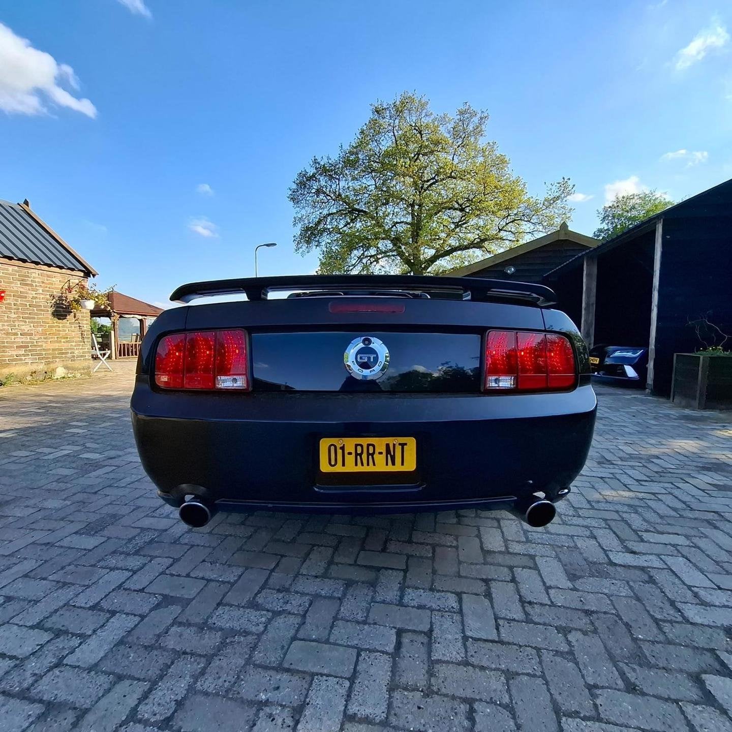 Ford USA MUSTANG V8 GT - UITVOERING / SUPER GOED ONDERHOUDEN, Achterwielaandrijving, Cabriolet, Zwart, Bedrijf