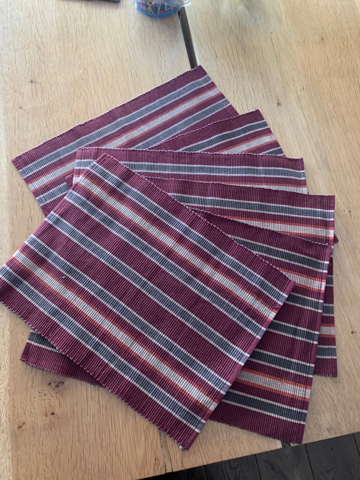 Placemats, Ophalen, Zo goed als nieuw, Rond, Minder dan 50 cm