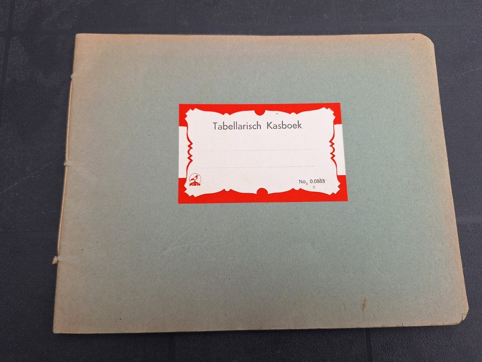Vintage Tabellarisch Kasboek., Ophalen of Verzenden