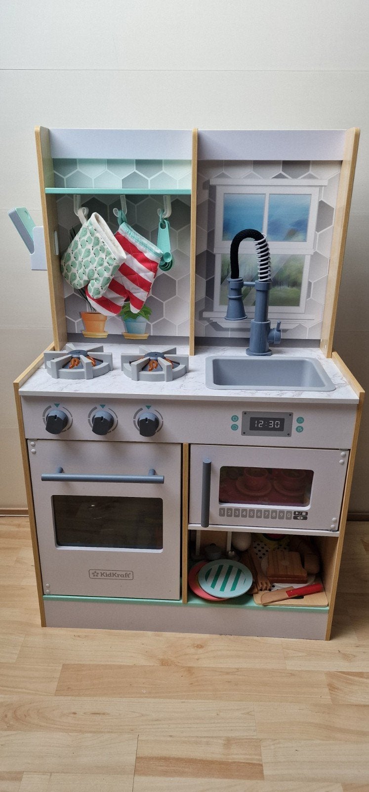 KidKraft Speelkeuken met superveel accessoires, Ophalen, Zo goed als nieuw, Knutselen, Met licht