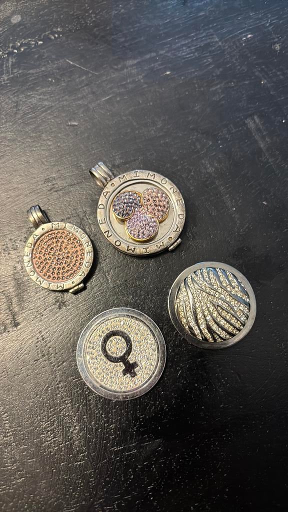 Mimoneda hangers en munten, Ophalen of Verzenden, Gebruikt, Zilver