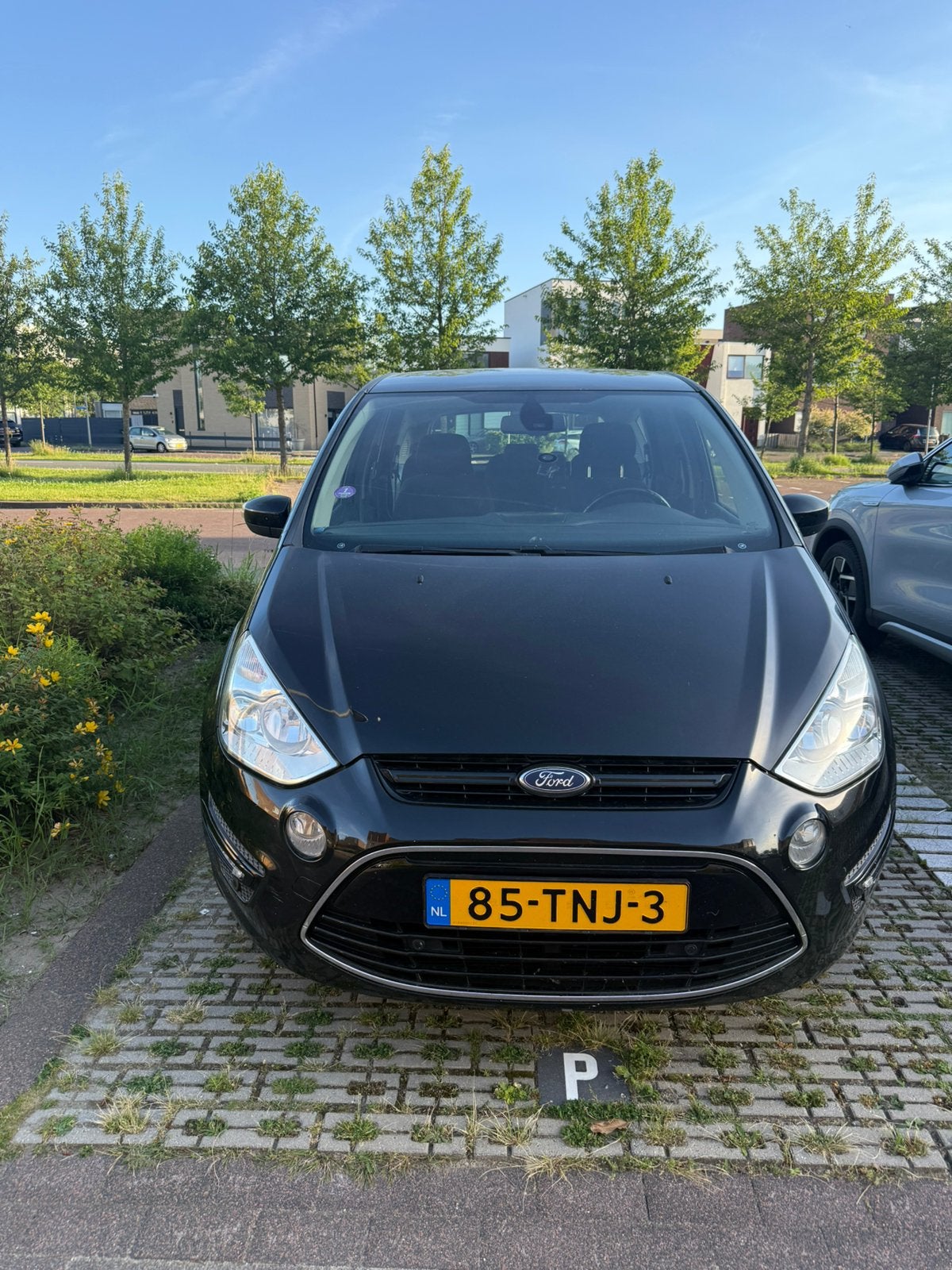 Ford S-Max 1.6 Scti Ecoboost 2012 Zwart, Auto's, Ford, Voorwielaandrijving, 1596 cc, 4 cilinders, 160 pk