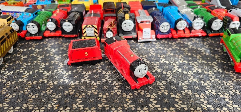 Thomas de trein Trackmaster Trein James, Kinderen en Baby's, Ophalen of Verzenden, Zo goed als nieuw