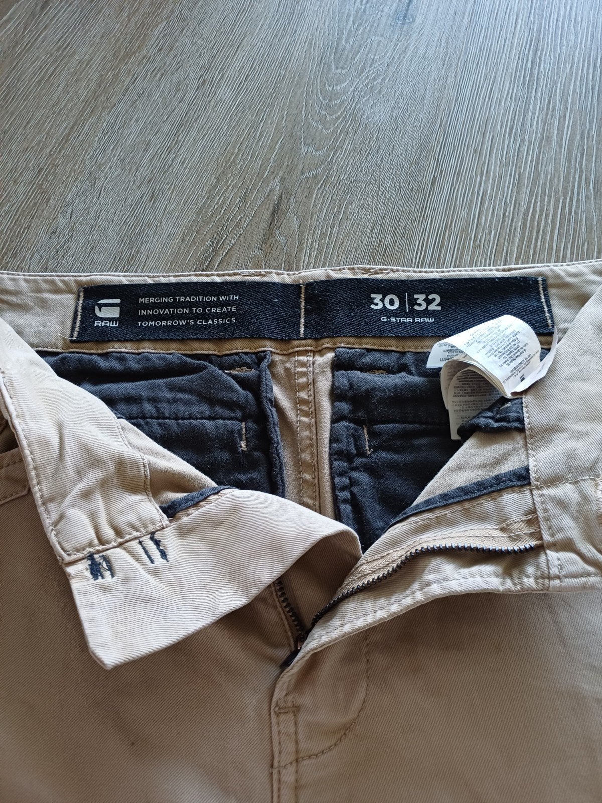 G Star Raw Lange  Broek Maat 30/32, Ophalen of Verzenden, Zo goed als nieuw, Blauw, W32 (confectie 46) of kleiner