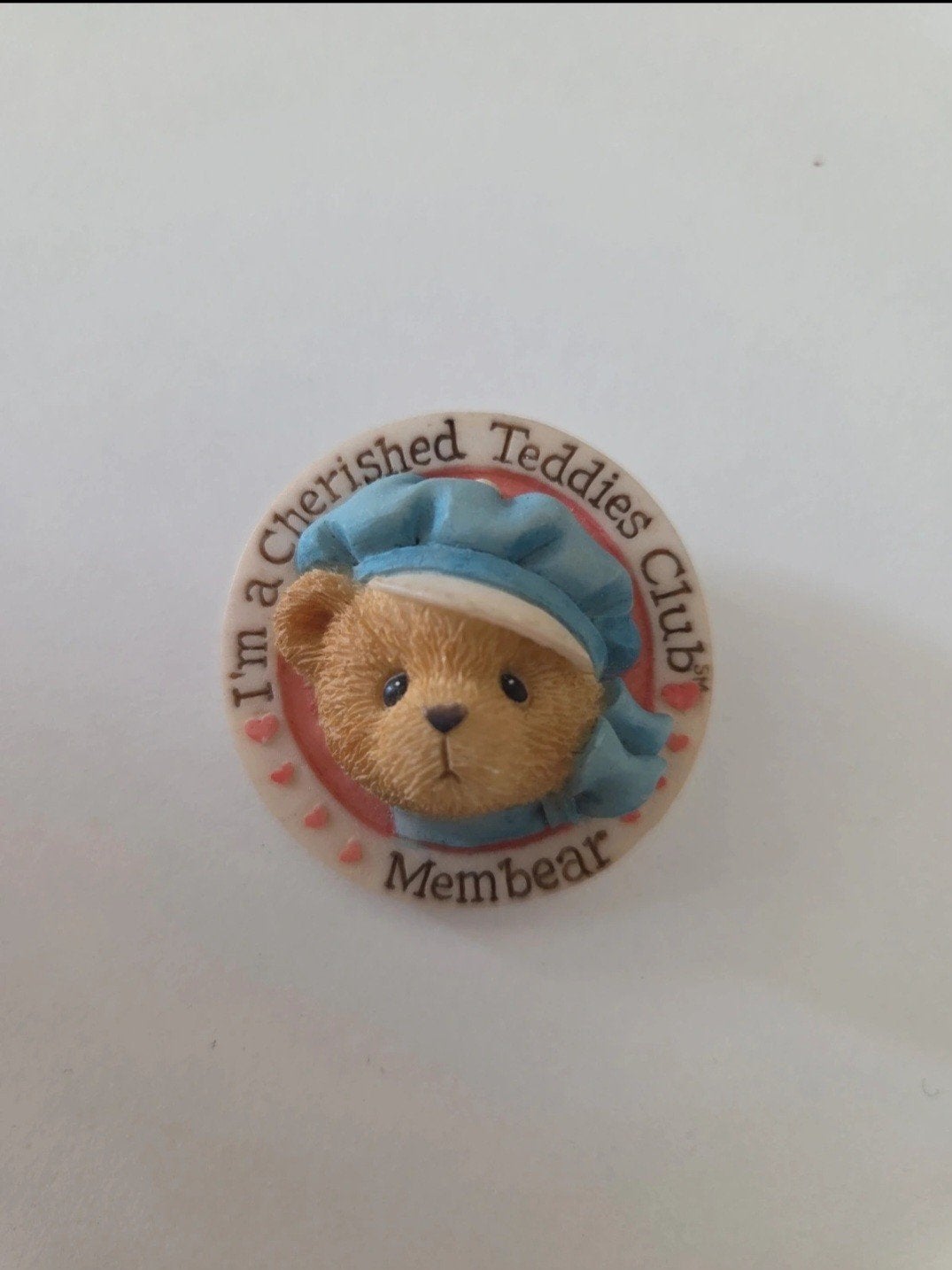 Membear broche, Ophalen of Verzenden, Zo goed als nieuw, Overige typen, Cherished Teddies