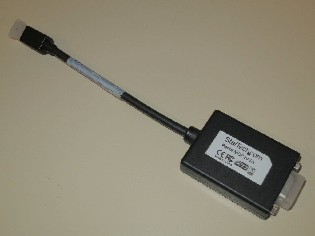 StarTech Mini DisplayPort naar VGA Adapter, Ophalen of Verzenden, Zo goed als nieuw