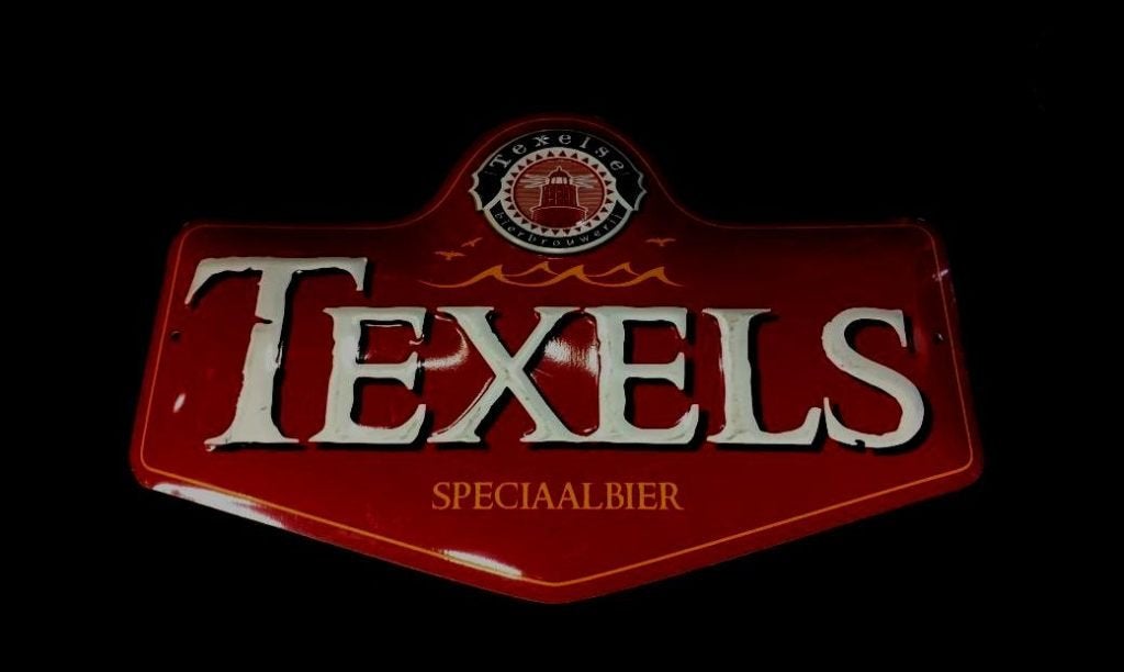Texels bier bord -Texels Schildje - Texelse Bierbrouwerij, Verzenden, Nieuw, Reclamebord