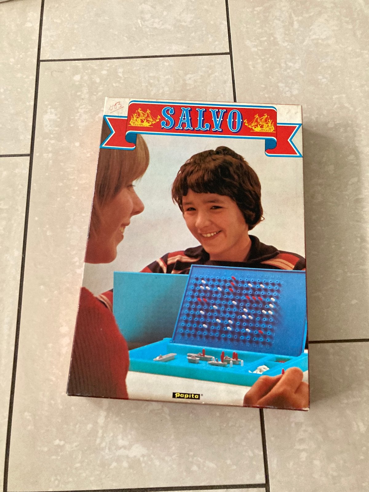 Salvo, Een of twee spelers, Ophalen, Gebruikt