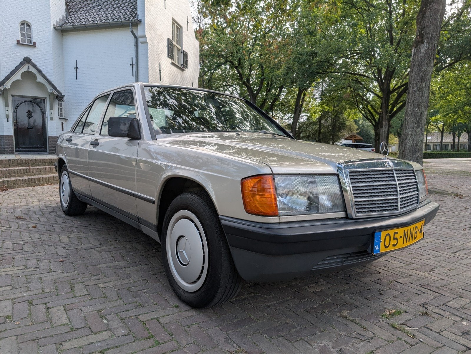 Mercedes-Benz Mercedes 1985 Beige belasting vrij 5 bak, 1097 kg, 118 pk, Elektrische buitenspiegels, Beige