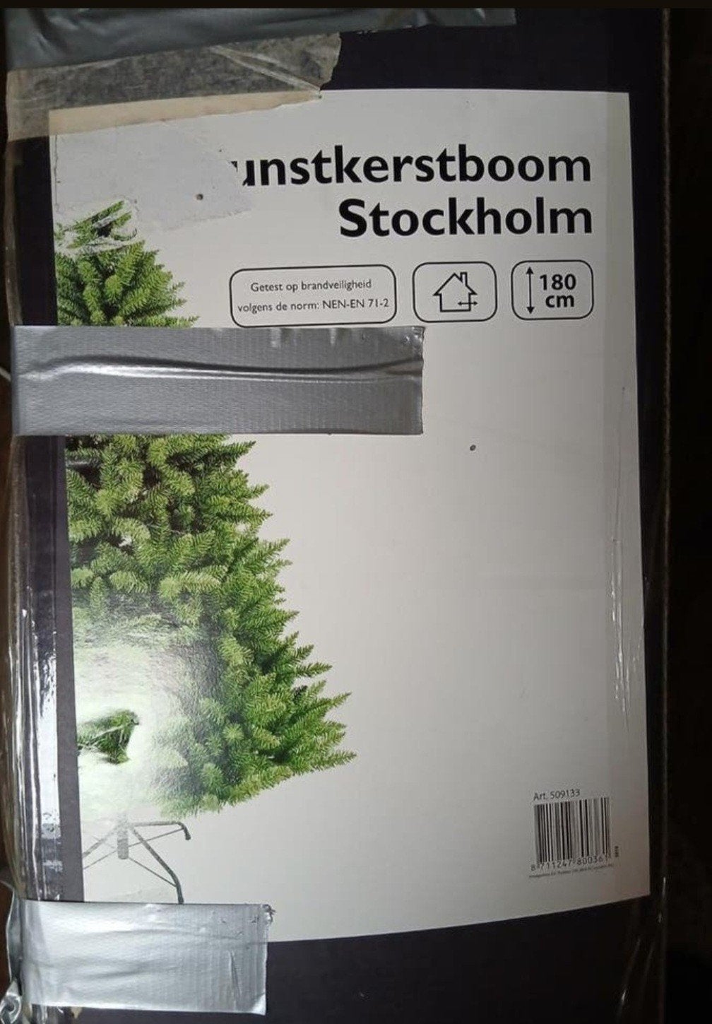 Kerstboom ZGAN 1.80, Diversen, Kerst, Ophalen of Verzenden, Zo goed als nieuw