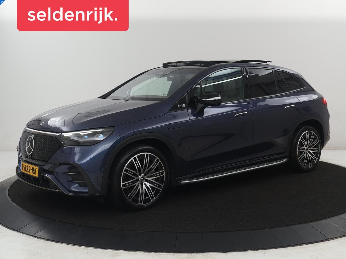 Mercedes-Benz EQE SUV 350 4Matic AMG Line 91 kWh | 97.1% | P, Automaat, 131 €/maand, Blauw, Origineel Nederlands