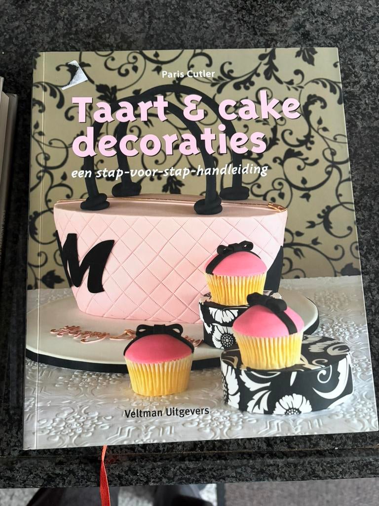 Taart & cake decoraties Een stap-voor- stap-handleiding, Ophalen of Verzenden, Nieuw