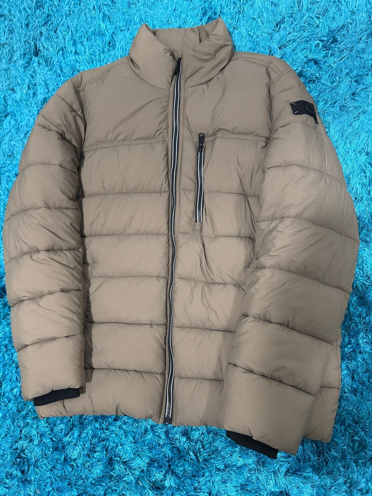 Nieuwe Crossfield gewatteerde jas - Maat L, Kleding | Heren, Ophalen of Verzenden, Nieuw, Maat 52/54 (L), Beige