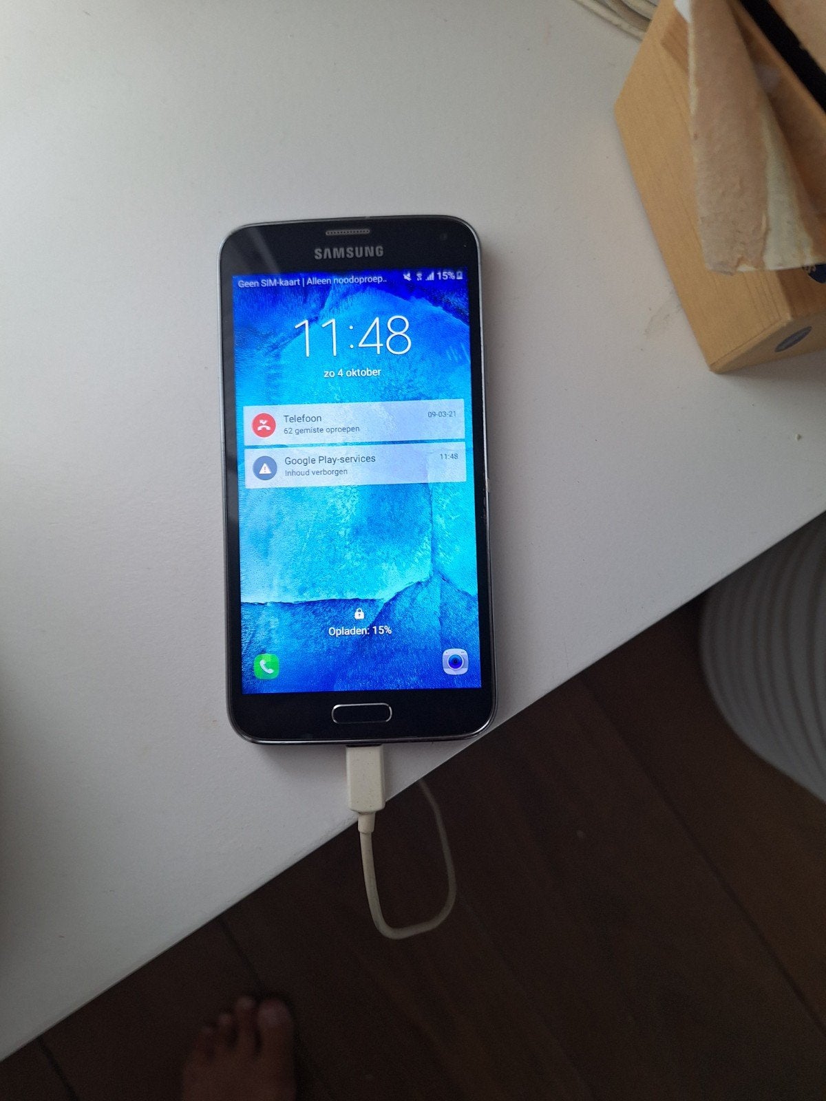 Samsung Galaxy S5 Neo - Zwart, Telecommunicatie, Ophalen, Gebruikt, Zwart, Overige modellen