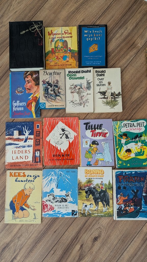 Grote collectie oude en vintage Nederlandse boeken, Boeken, Diverse auteurs, Nederland, Ophalen, Gelezen