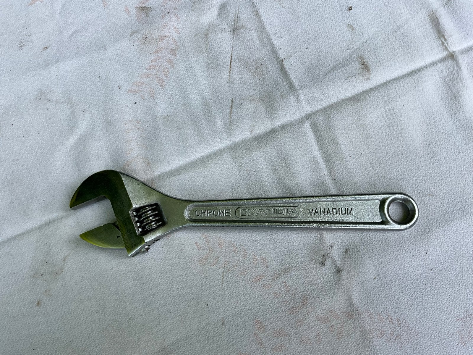 Nieuwe Skandia verstelbare moersleutel - 250mm, Ophalen of Verzenden, Nieuw, Sleutel/ratel, Skandia