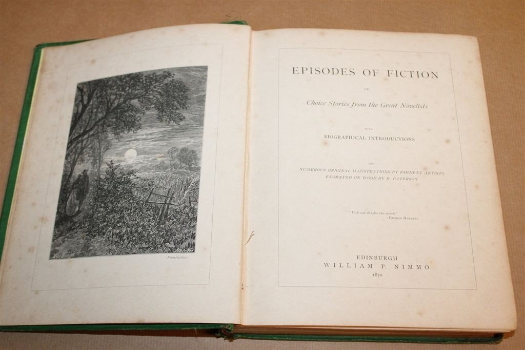 Episodes of Fiction —Verhalen van Grote Romanschrijvers 1870, Ophalen of Verzenden