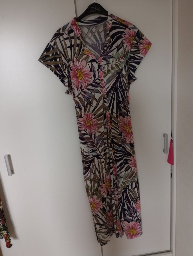 Mooie jurk, Kleding | Dames, Jurken, Ophalen, Overige kleuren, Maat 42/44 (L), Onder de knie