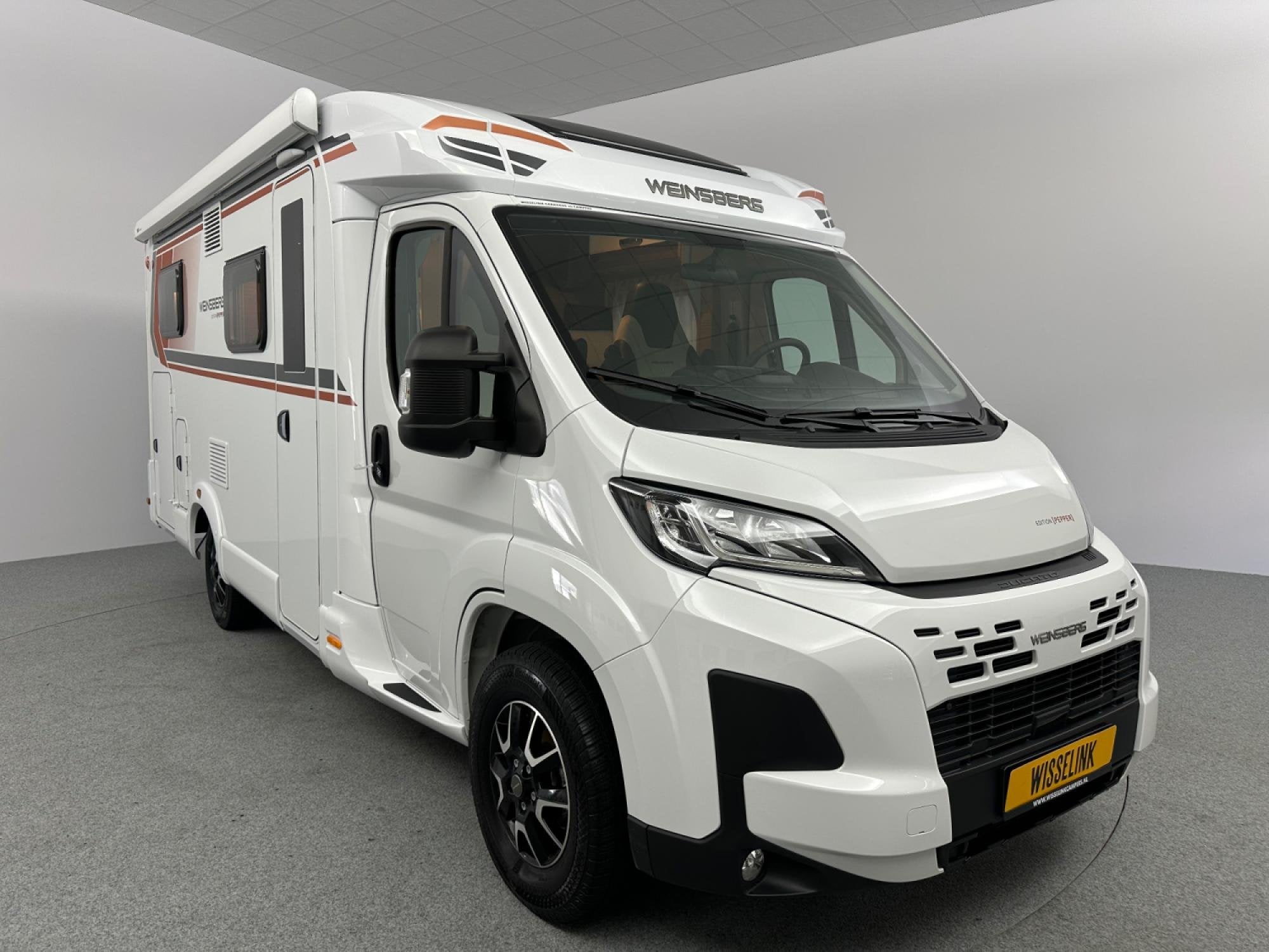 Weinsberg CaraCompact 600 MEG Pepper Edition ENKELE BEDDEN, Caravans en Kamperen, Hordeur, Weinsberg, Tot en met 2, 6 tot 7 meter