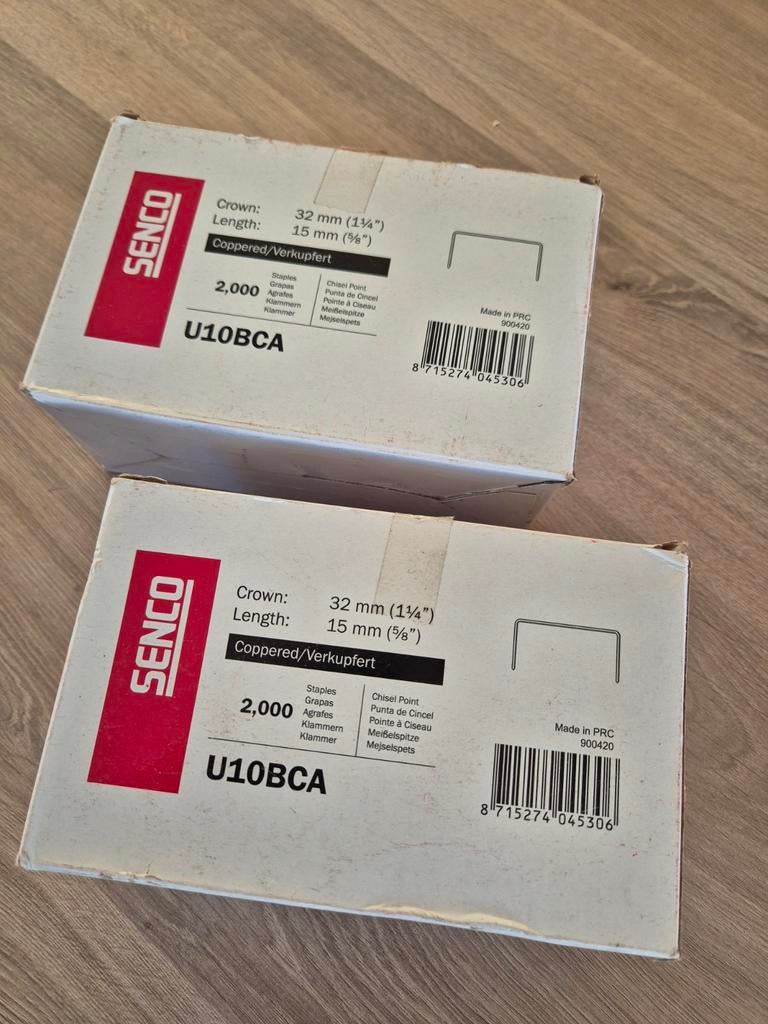 Senco Nietjes U10BCA, Ophalen of Verzenden, Nieuw, IJzer