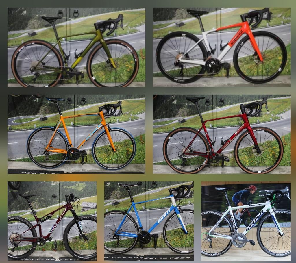 Gebruikte & Nieuwe Racefiets Gravelbike mt xs s m l xl xxl, Fietsen en Brommers, Fietsen | Racefietsen, Zo goed als nieuw, Overige merken