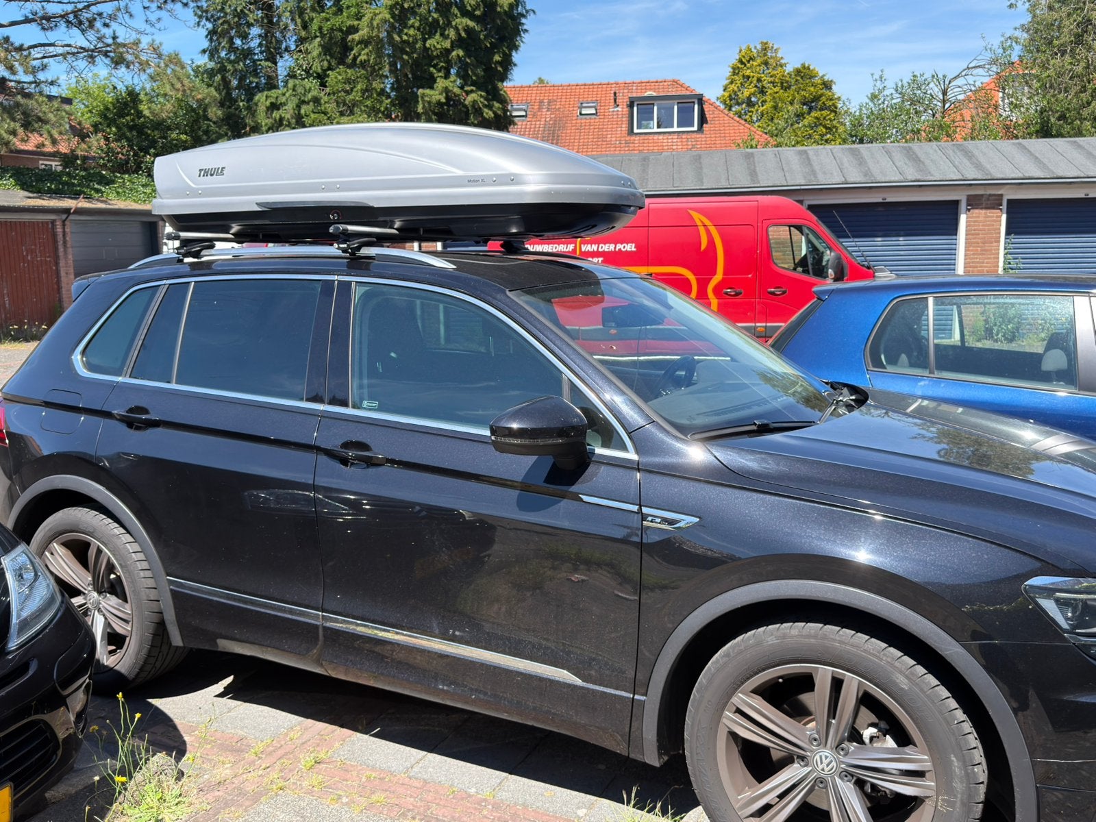 Thule Dakdragers Volkswagen Skoda Seat VW Tiguan T-Rock Tcro, Ophalen, Zo goed als nieuw