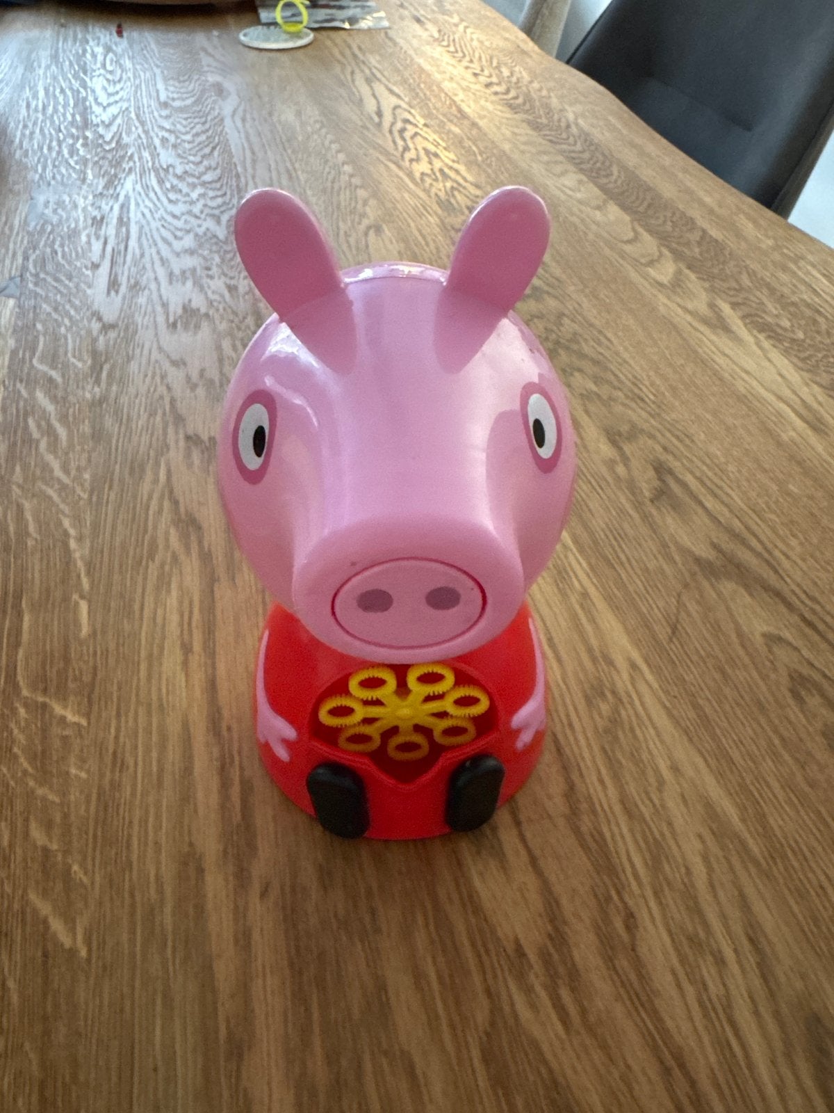 Peppa Pig Bellenblaas Machine - Roze en Rood, Ophalen of Verzenden, Gebruikt, Jongen of Meisje