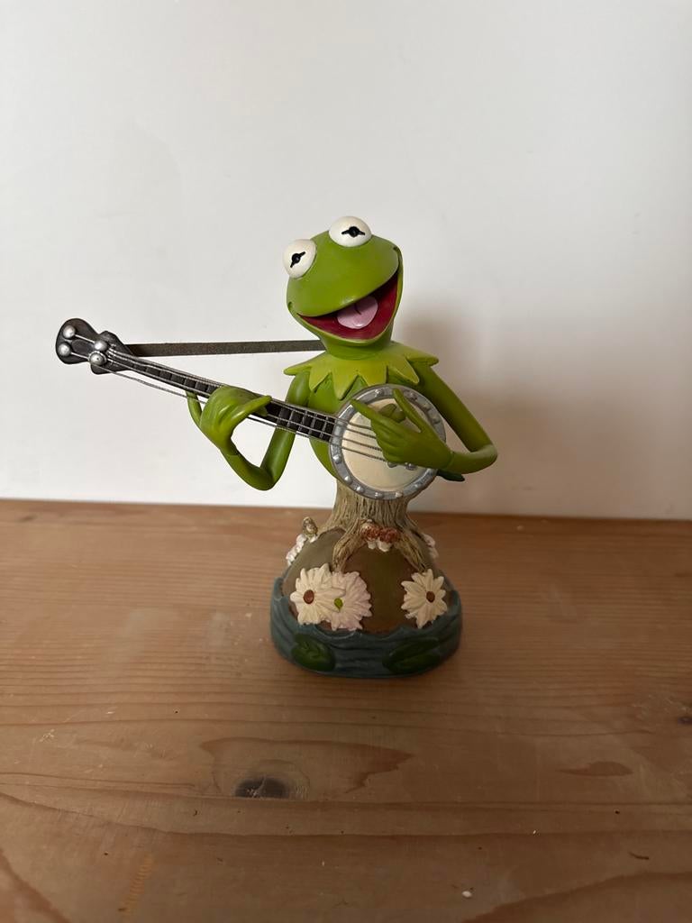 Disney Showcase Kermit de Kikker Beeldje Rookvrij ZGAN, Verzamelen, Ophalen of Verzenden, Overige figuren, Zo goed als nieuw, Beeldje of Figuurtje