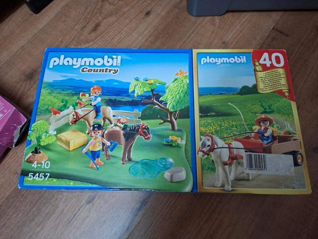Playmobil Country 5457 & 40 jaar set - Paarden, Kinderen en Baby's, Speelgoed | Playmobil, Ophalen of Verzenden, Gebruikt, Complete set