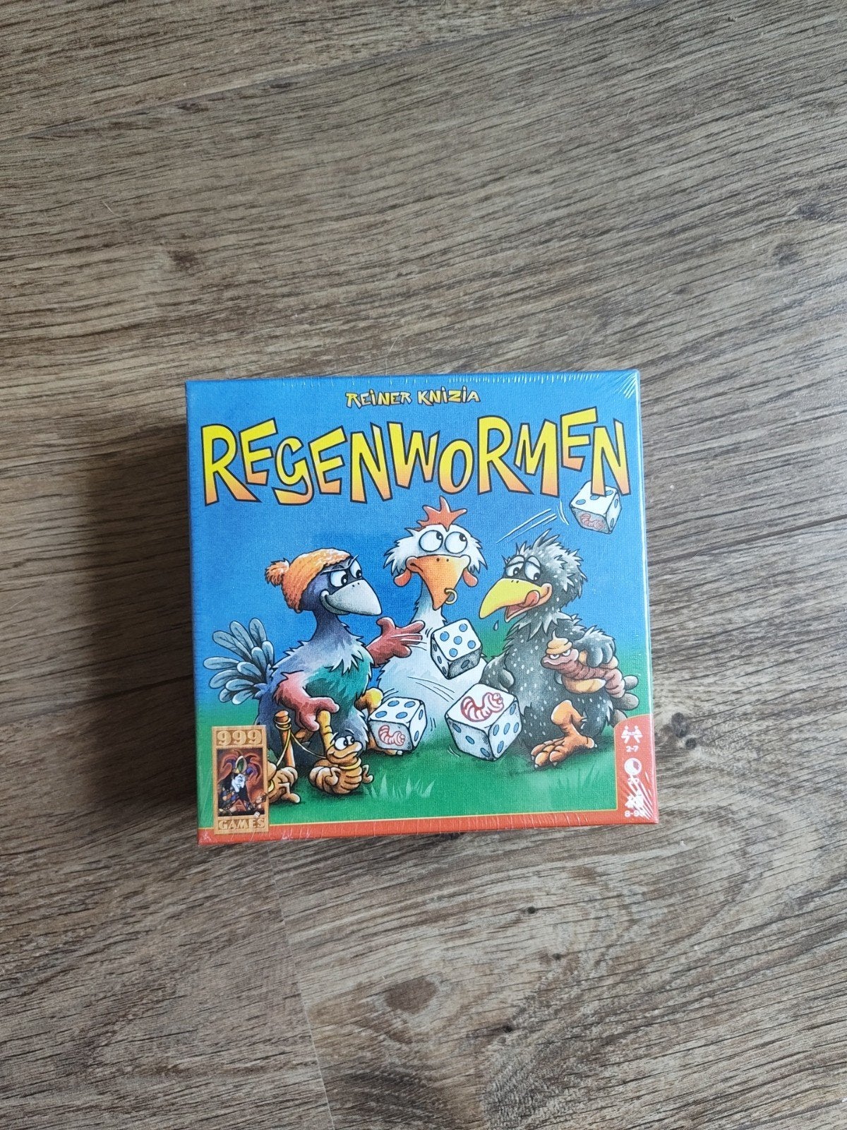 Regenwormen - Gloednieuw in verpakking, Vijf spelers of meer, Ophalen, Nieuw, 999 Games