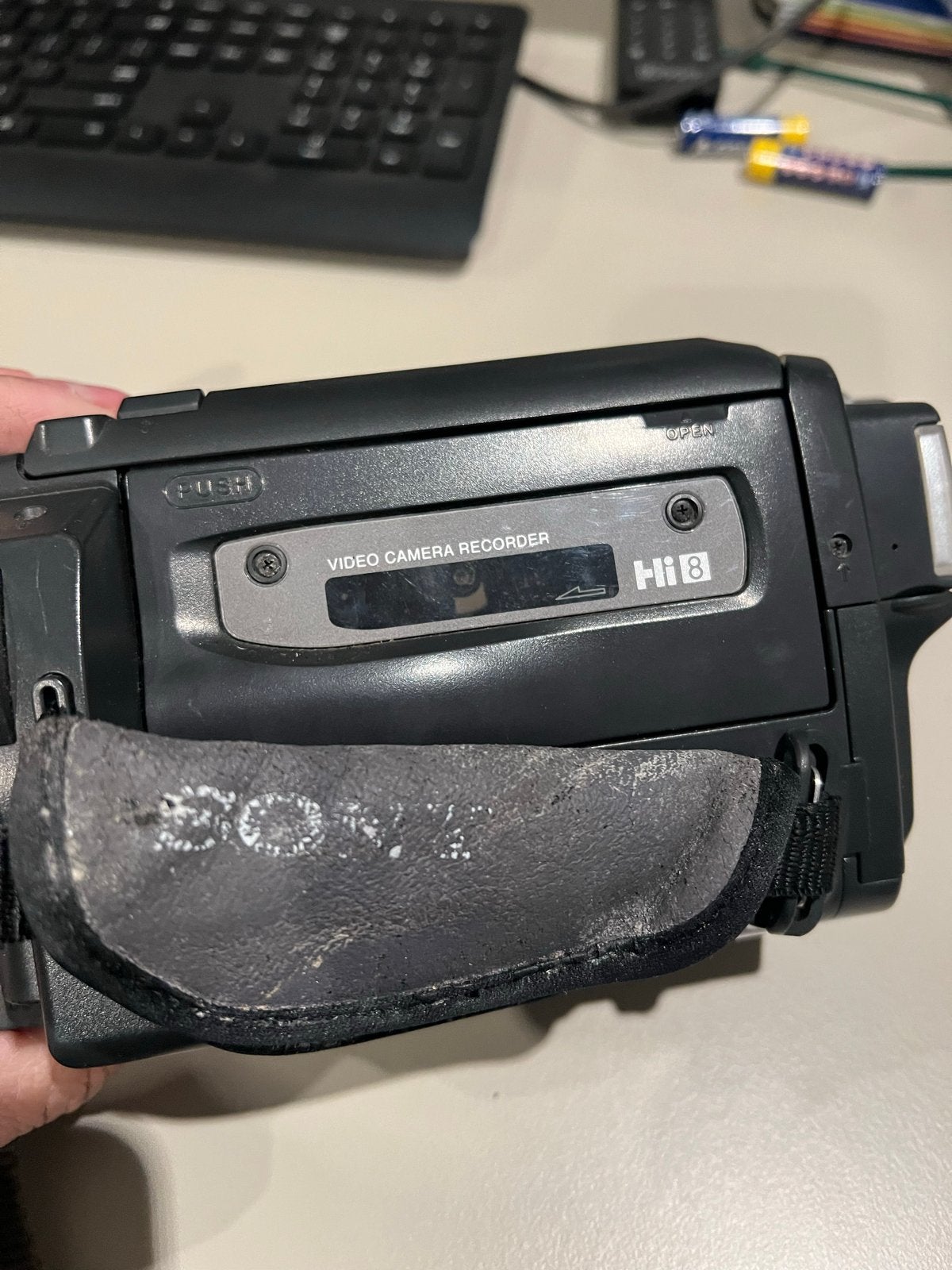 Sony Handycam Vision Hi8 CCD-TRV78E met accessoires, Ophalen of Verzenden, Hi 8, Camera