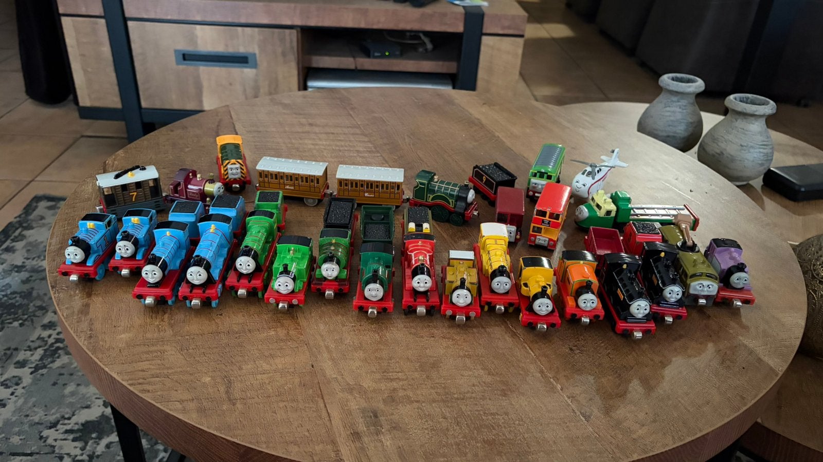 Thomas de stoomlocomotief, Ophalen, Zo goed als nieuw