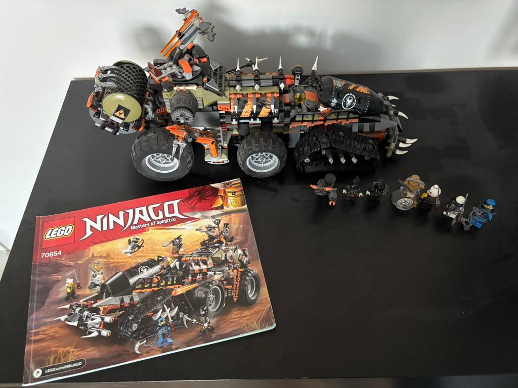 Lego ninjago dieselnaut - 70654, Kinderen en Baby's, Speelgoed | Duplo en Lego, Ophalen, Zo goed als nieuw, Complete set, Lego