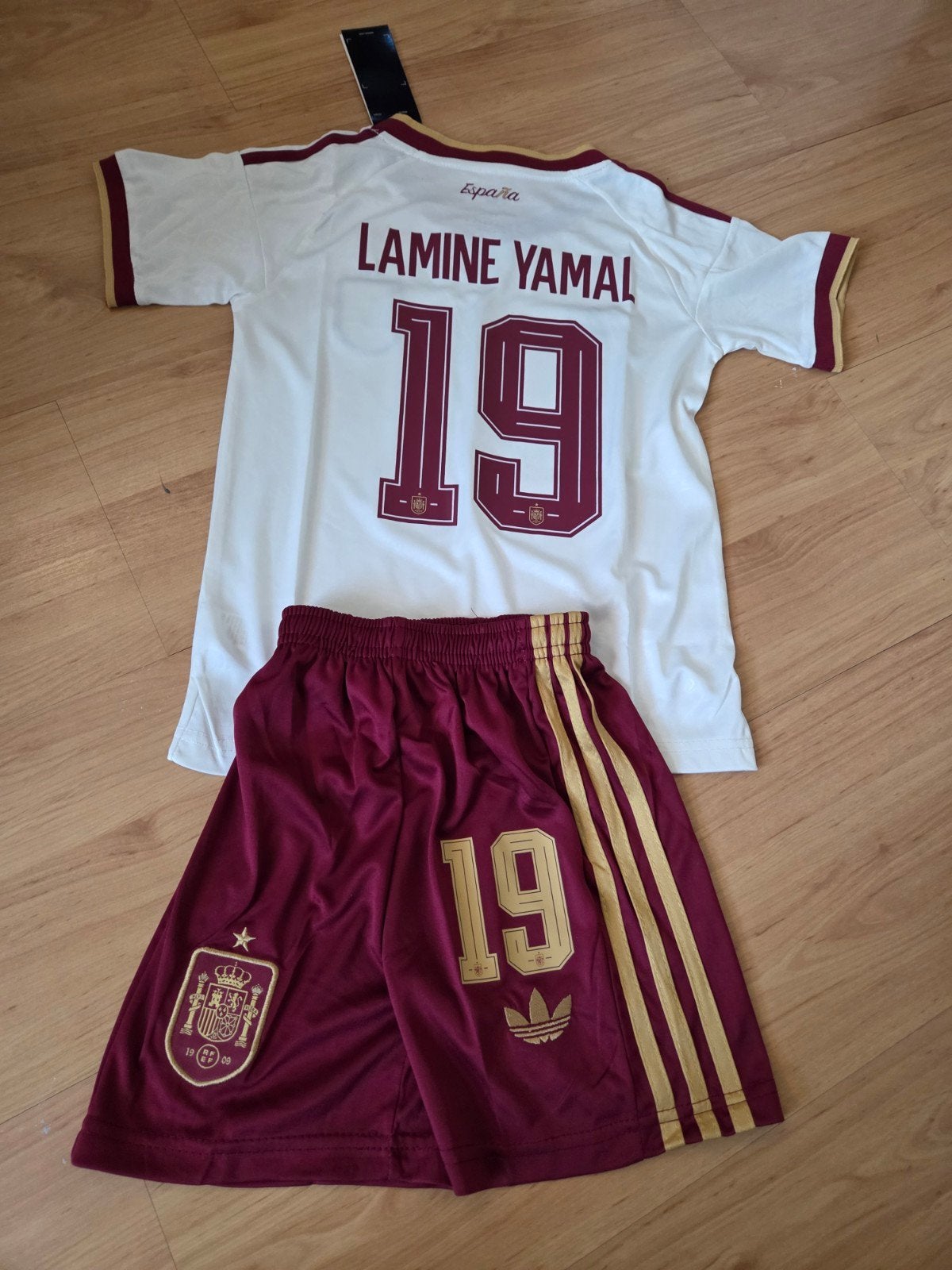 Spanje uitsetje met Yamal - Maat 98 tm S, Kinderen en Baby's, Kinderkleding | Overige, Adidas, Onbekend, Nieuw, Ophalen of Verzenden