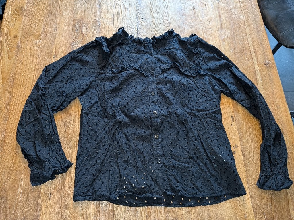 Mooie dames Blouse maat M Ydence, Maat 38/40 (M), Zwart, Zo goed als nieuw, Ydence