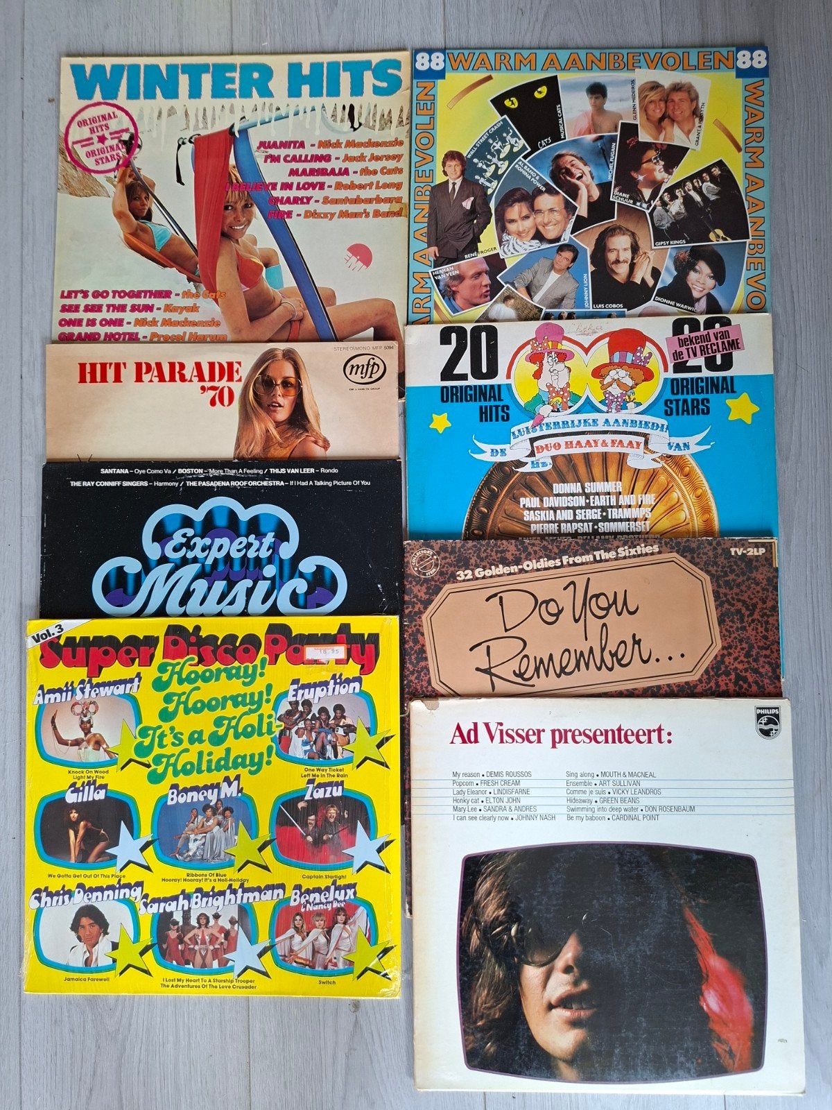 verzamel lp s jaren 60 70 80, Ophalen of Verzenden, Gebruikt, Overige formaten