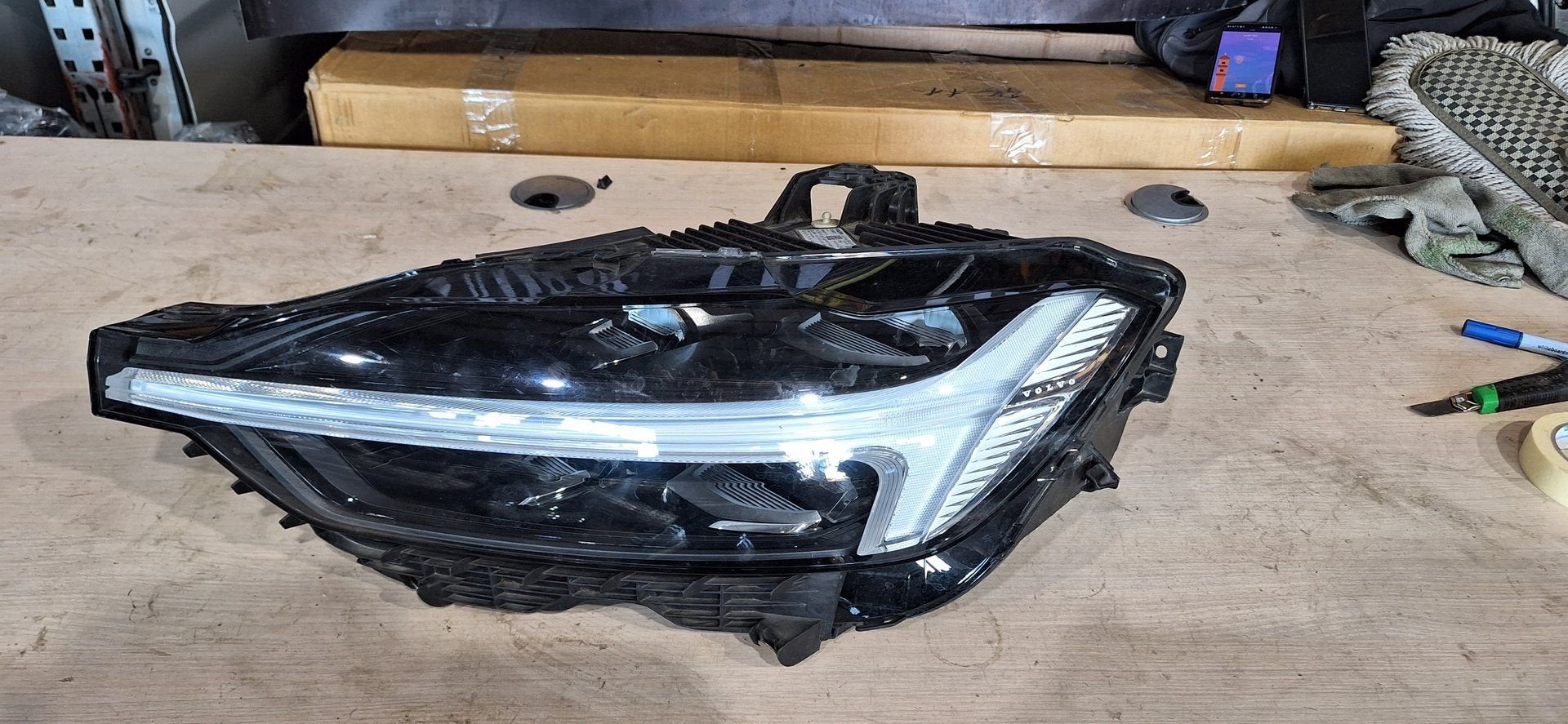 VOLVO XC60 2 VOL LED KOPLAMPEN, Gebruikt, -, -, Ophalen of Verzenden