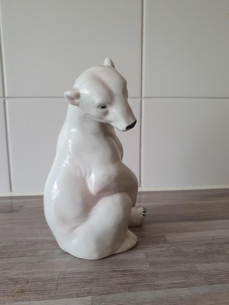 Lippensdorf ijsbeer 16cm, Ophalen of Verzenden, Zo goed als nieuw, Dier
