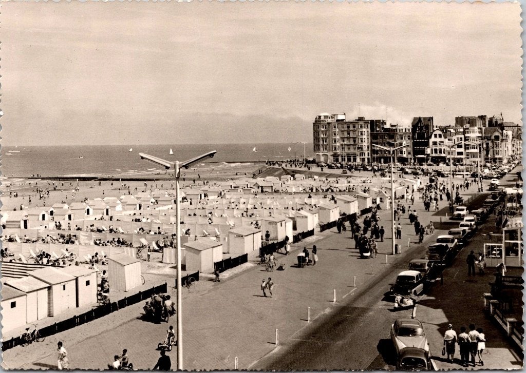 Knokke België - 12 oude postkaarten, Ophalen of Verzenden, 1960 tot 1980, Gelopen, West-Vlaanderen