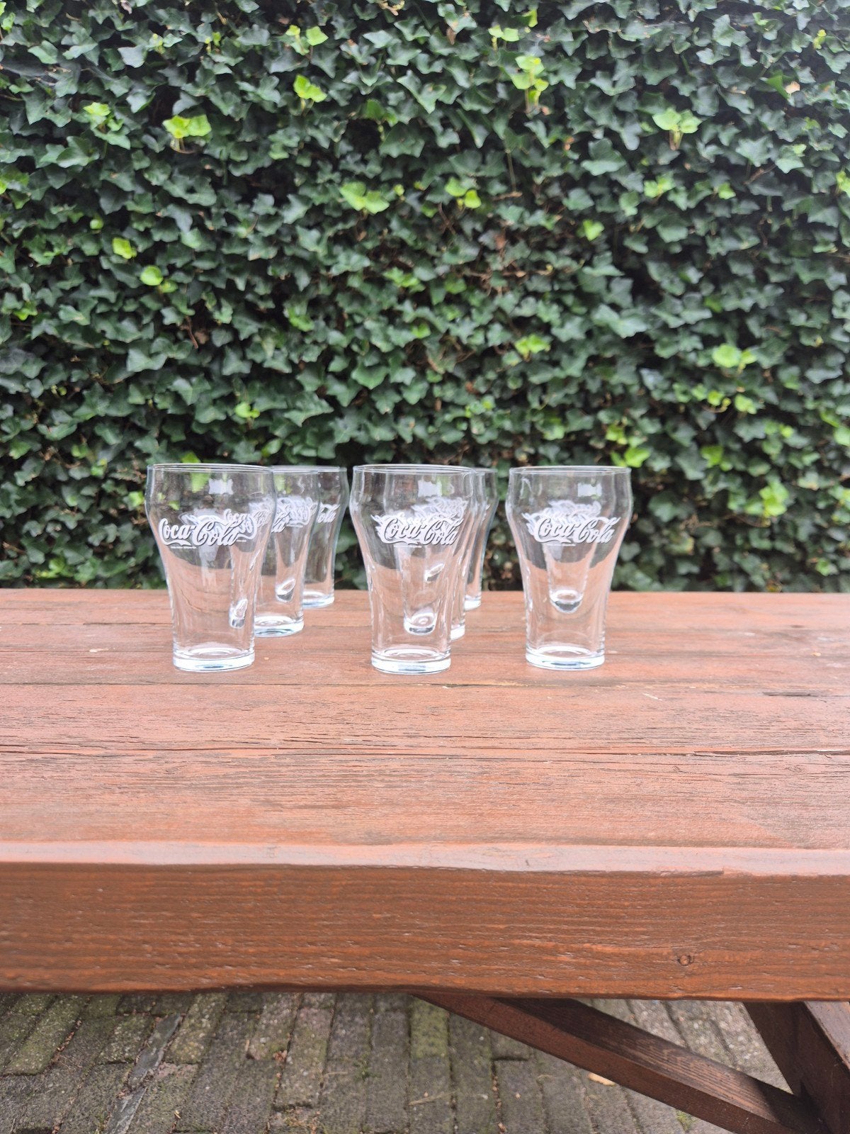 Coca-Cola glazen set, Ophalen, Overige merken, Glas, Overige typen