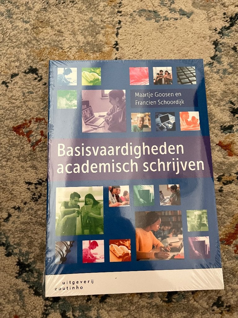 Basisvaardigheden academisch schrijven, Boeken, Studieboeken en Cursussen, Nieuw, Diverse auteurs, Alpha, HBO