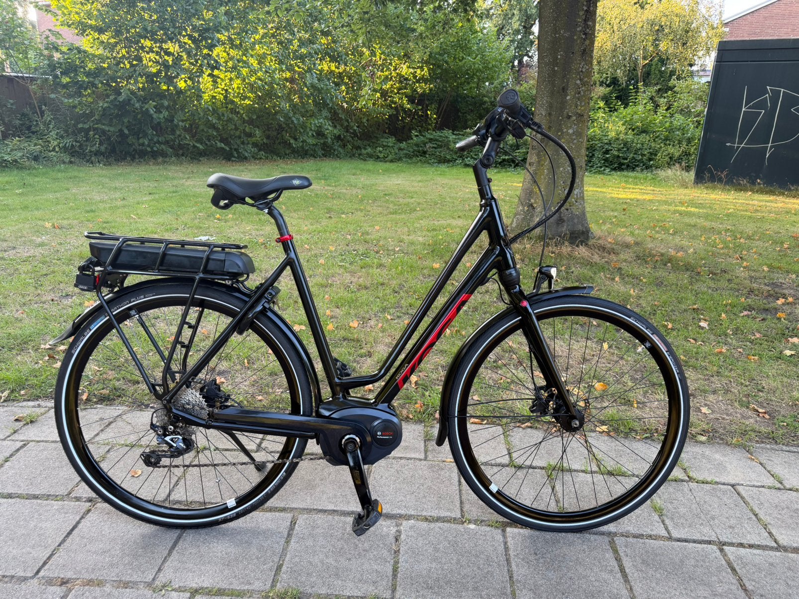Koga bosch performance line Elektrische dames/herenfiets, Fietsen en Brommers, Ophalen, Zo goed als nieuw, 50 km per accu of meer