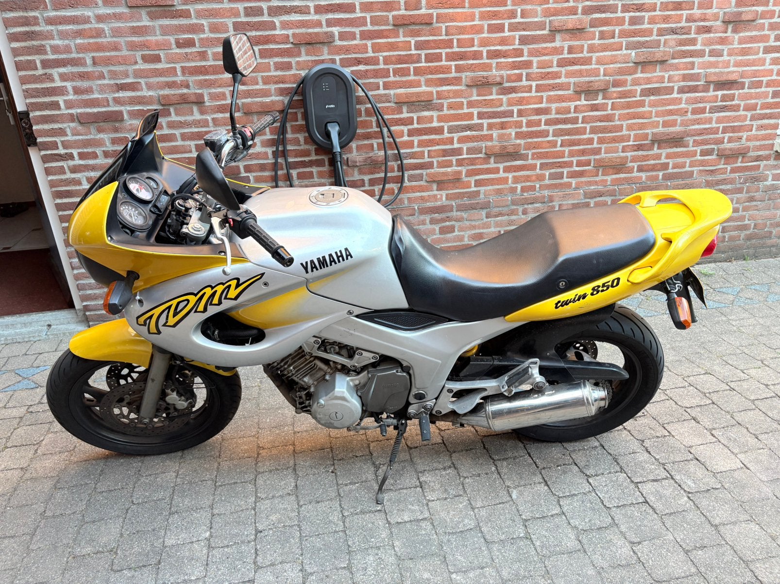 Yamaha tdm 850, Ophalen, Gebruikt